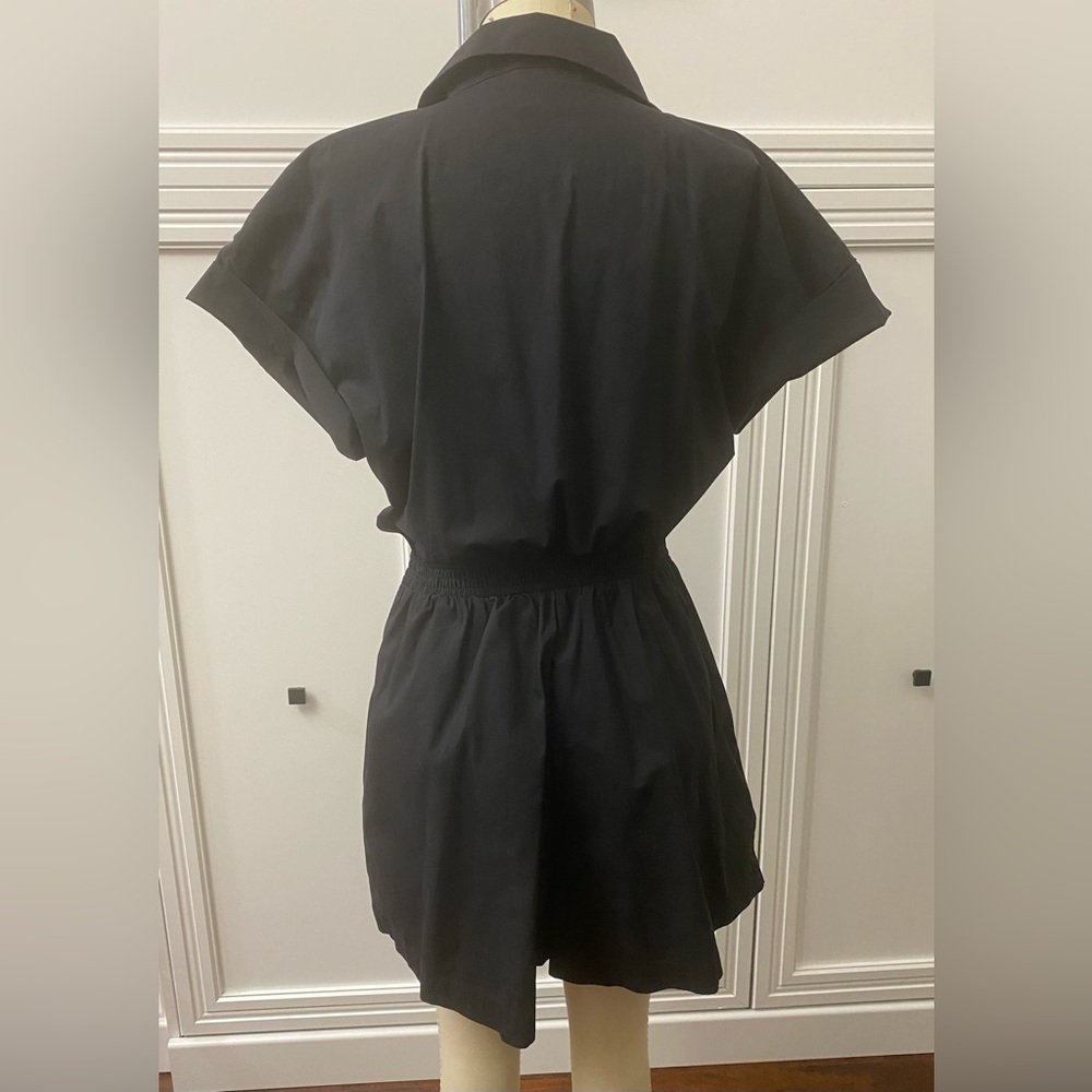ANTHROPOLOGY- MAEVE: short sleeve blazer romper. Size XL. - Picture 3 of 3